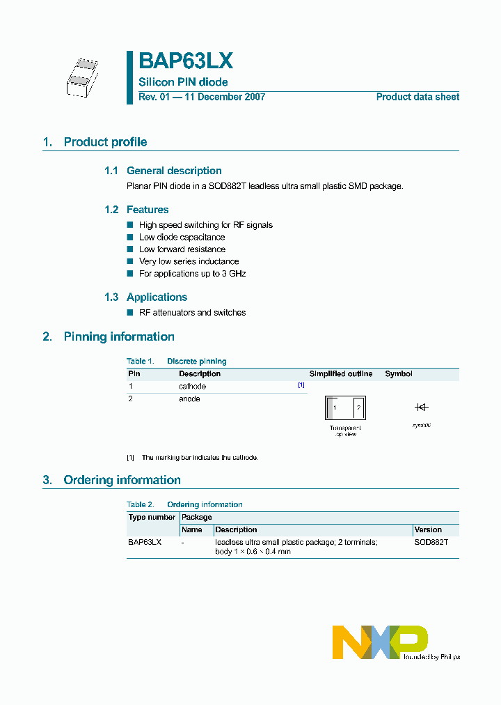 BAP63LX_4650577.PDF Datasheet