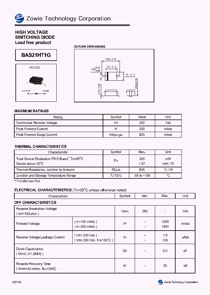 BAS21HT1G_4646365.PDF Datasheet