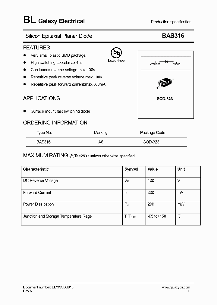 BAS316_4221431.PDF Datasheet