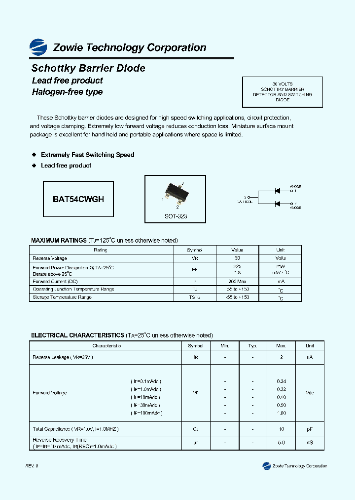BAT54CWGH_4808481.PDF Datasheet