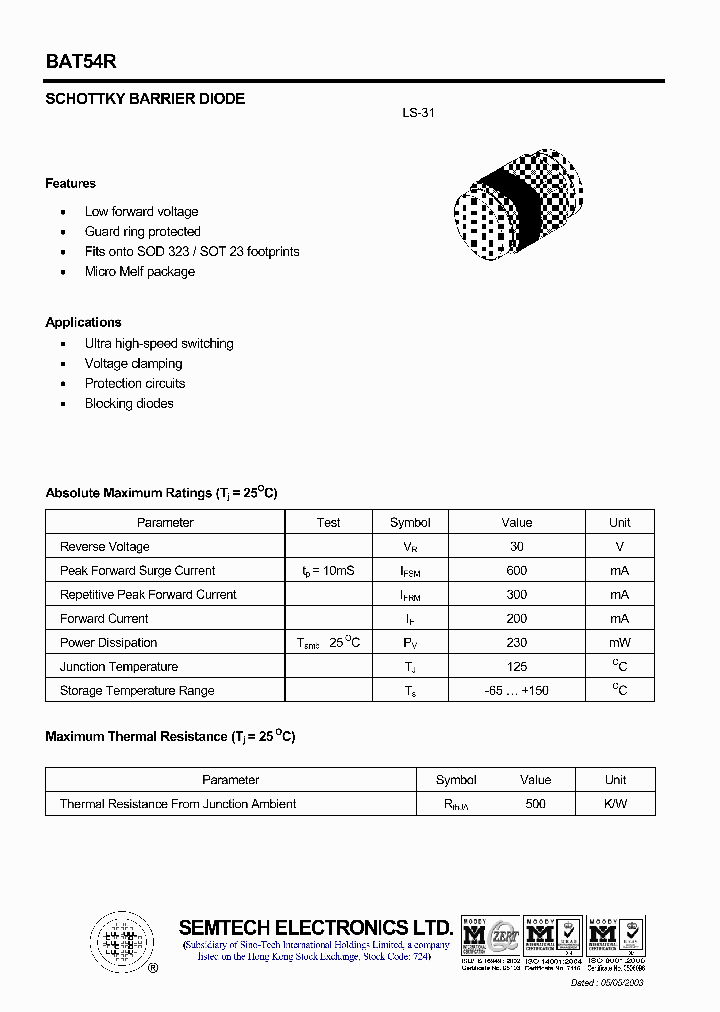 BAT54R_4544221.PDF Datasheet