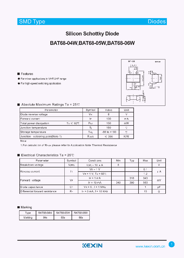 BAT68-04W_4282319.PDF Datasheet
