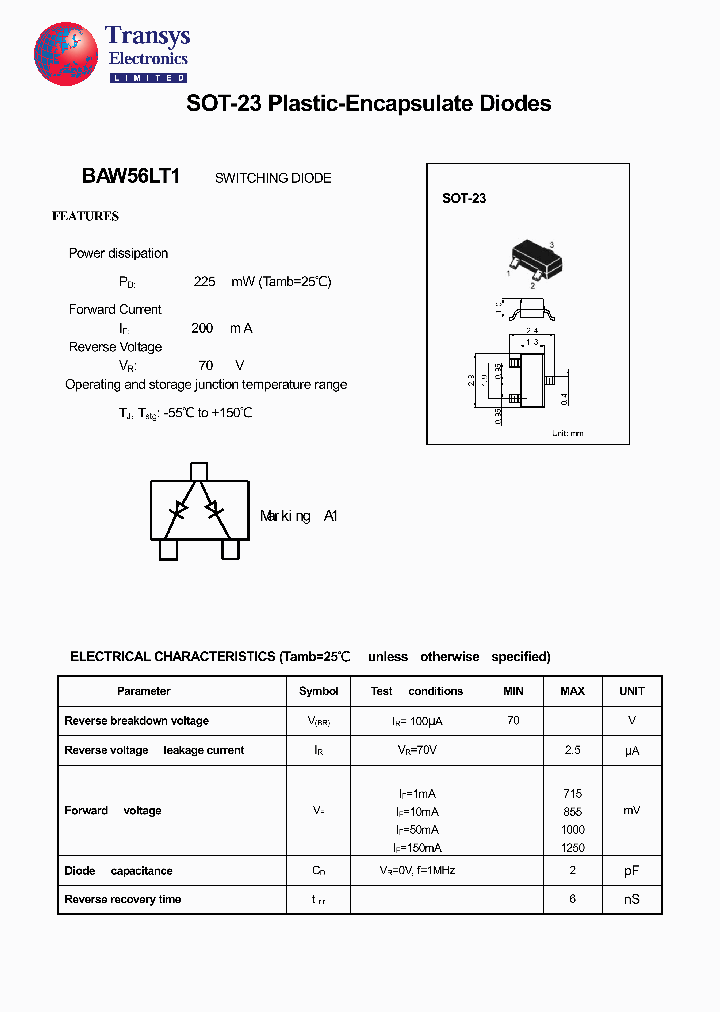 BAW56LT1_4370395.PDF Datasheet