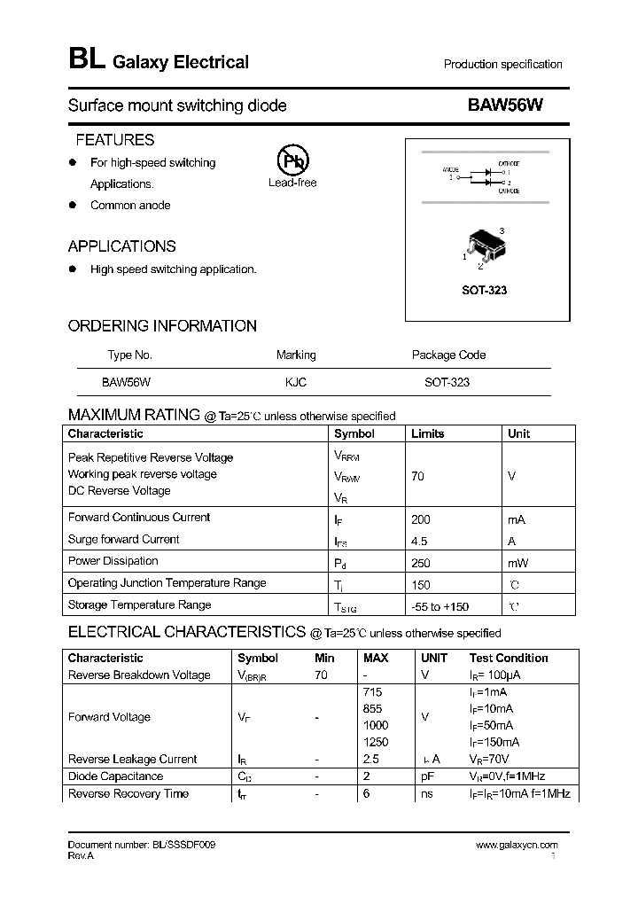 BAW56W_4204313.PDF Datasheet