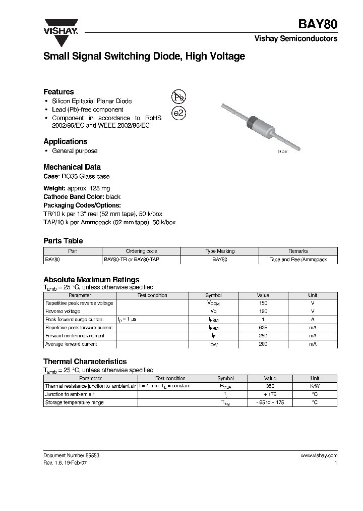 BAY80-TAP_4257080.PDF Datasheet
