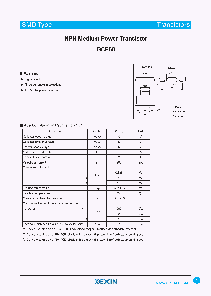 BCP68_4343005.PDF Datasheet