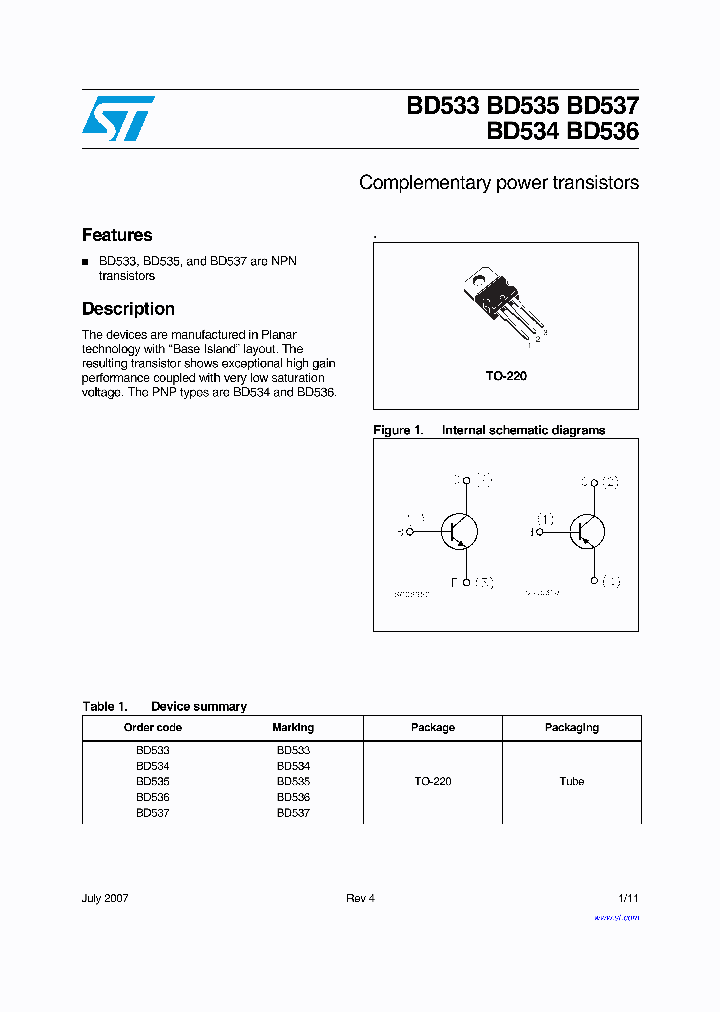 BD533_4384292.PDF Datasheet