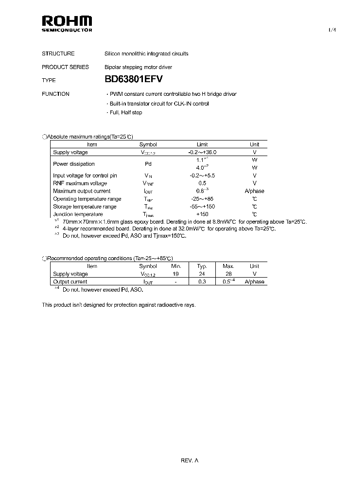 BD63801EFV_4661655.PDF Datasheet