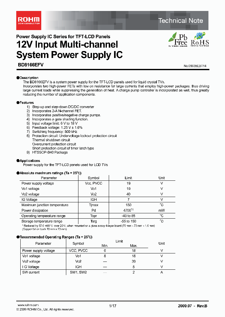 BD8166EFV_4632515.PDF Datasheet