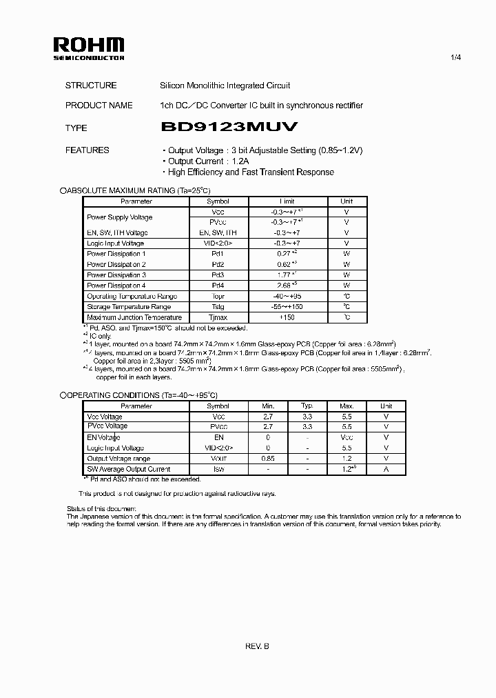 BD9123MUV_4776808.PDF Datasheet