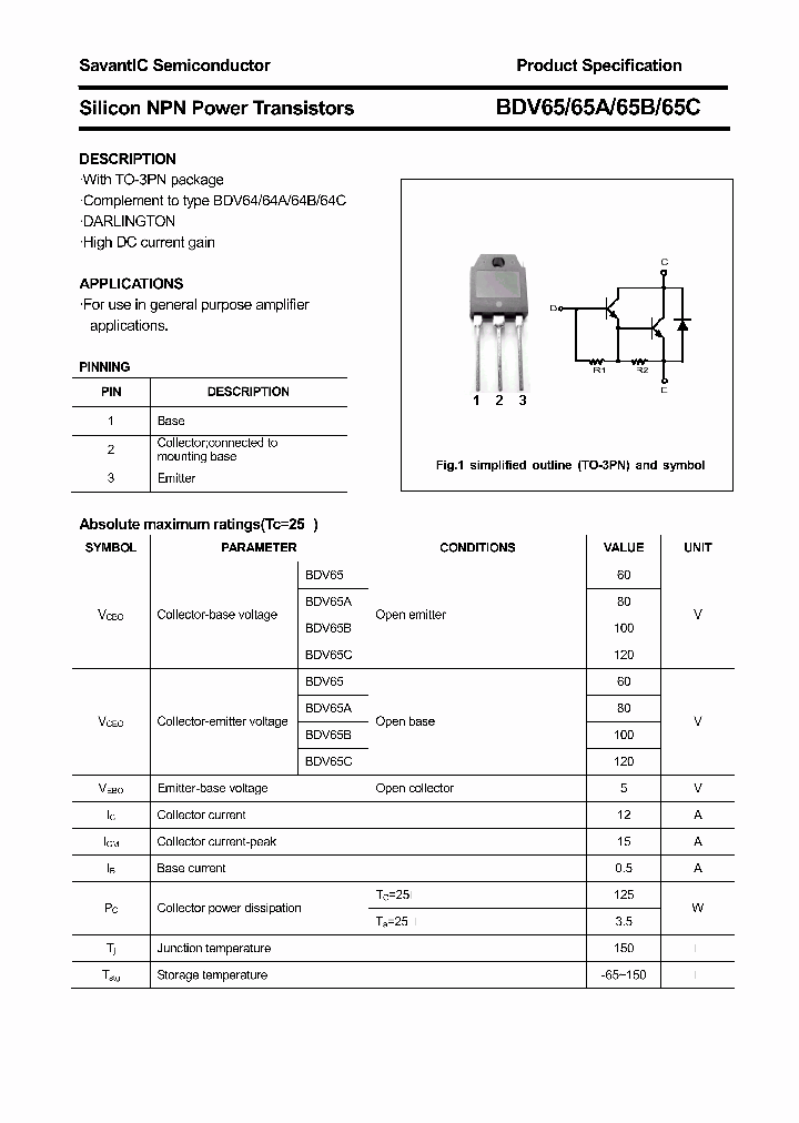 BDV65A_4437575.PDF Datasheet