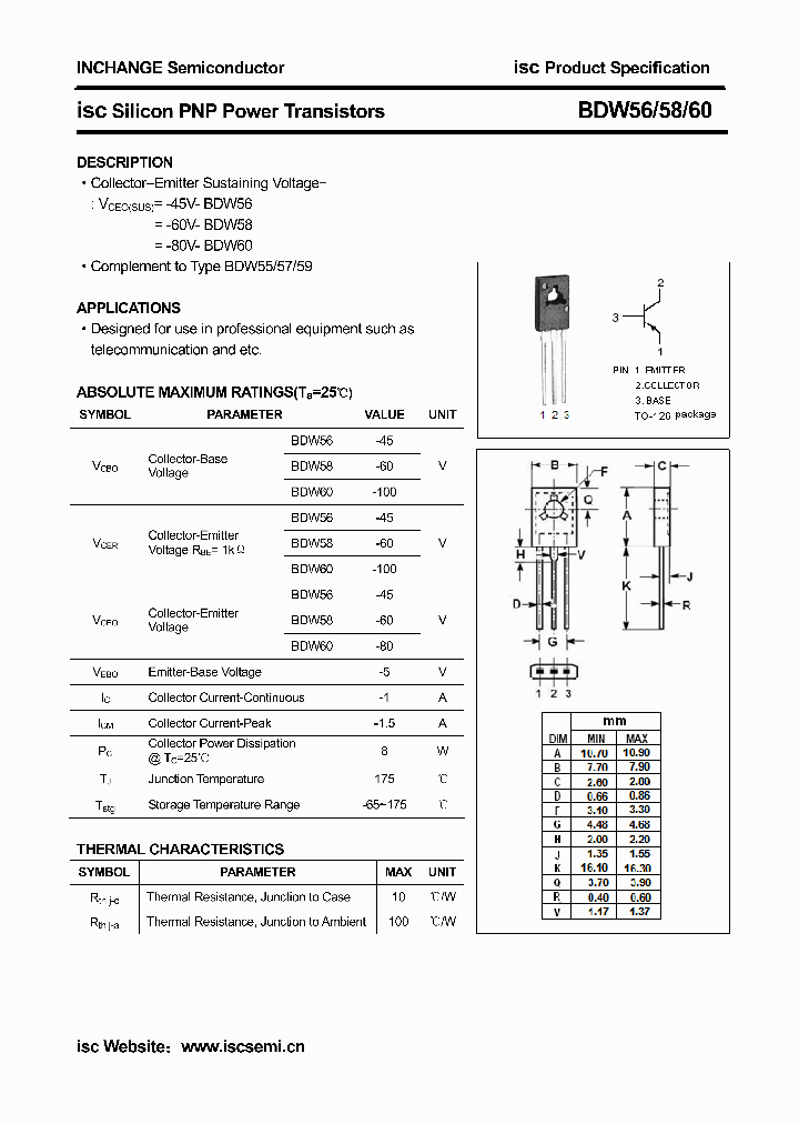 BDW58_4455965.PDF Datasheet