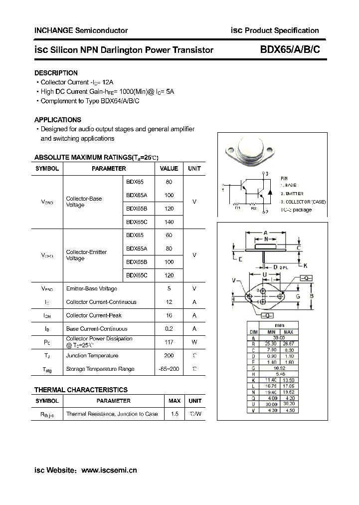 BDX65_4328109.PDF Datasheet