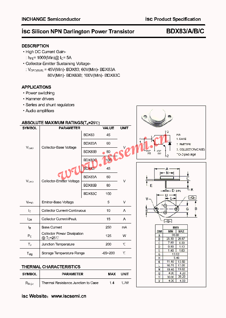 BDX83_4509330.PDF Datasheet