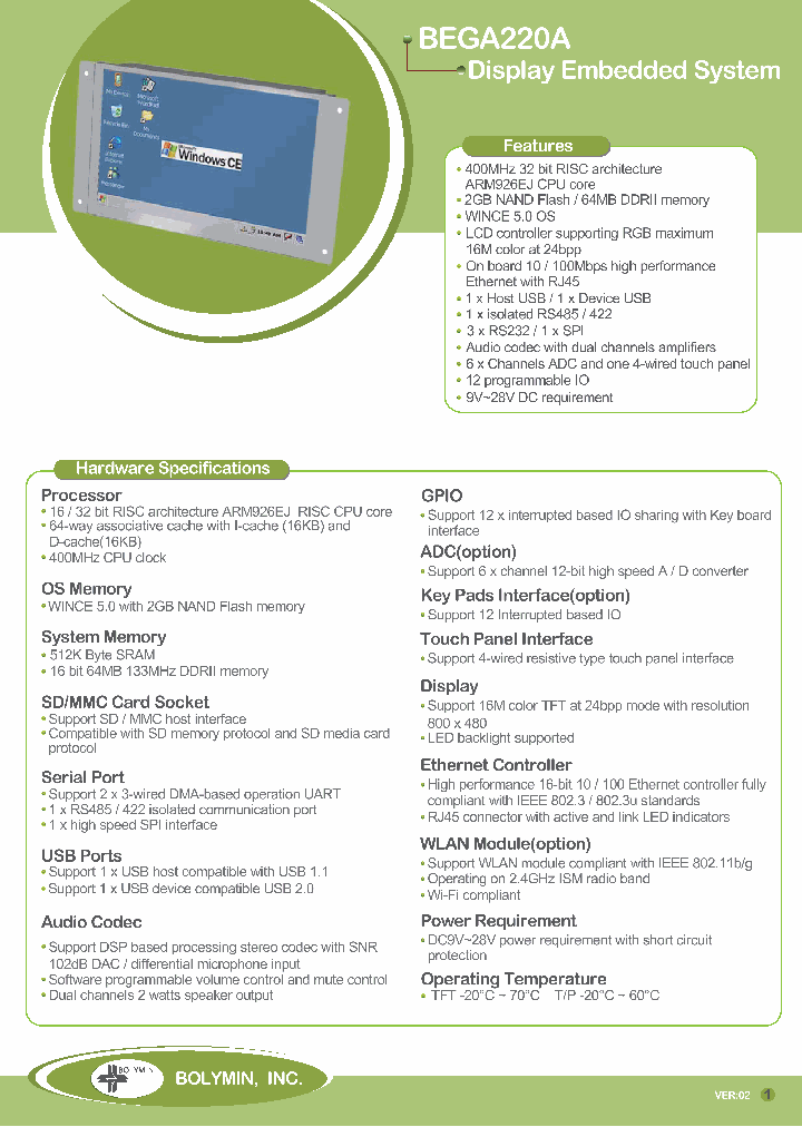BEGA220A_4621543.PDF Datasheet