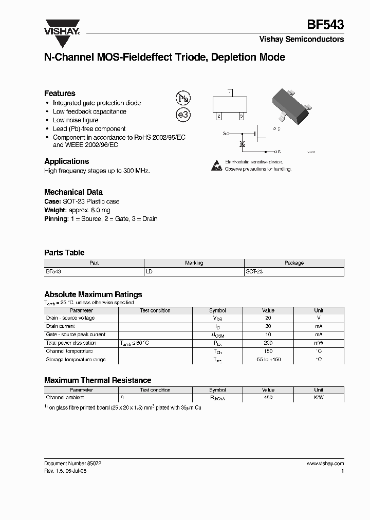 BF543_4901327.PDF Datasheet