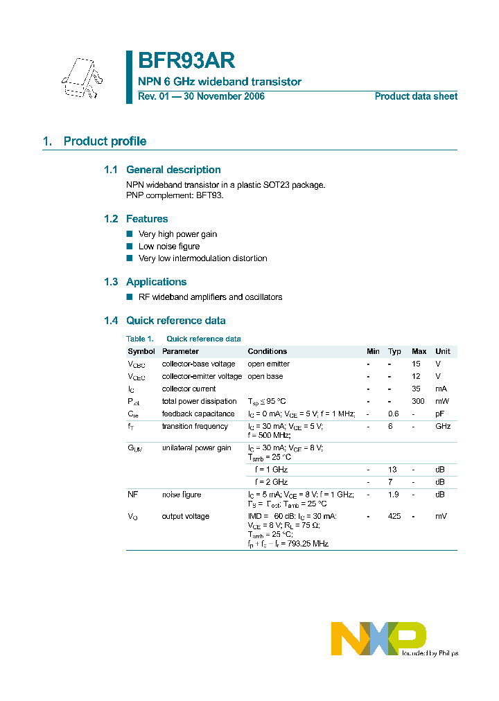 BFR93AR_4578796.PDF Datasheet