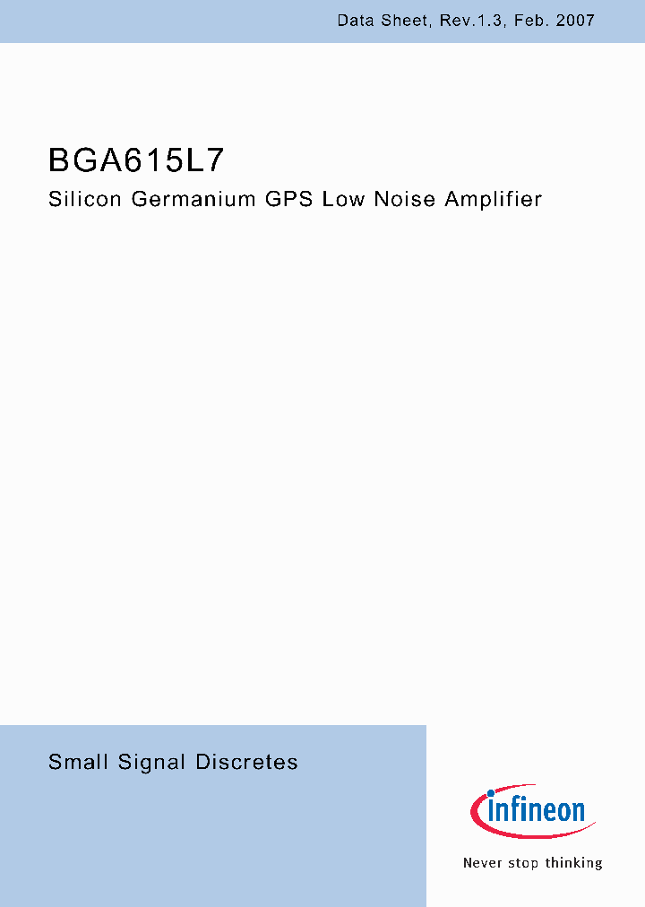 BGA615L7_4697007.PDF Datasheet