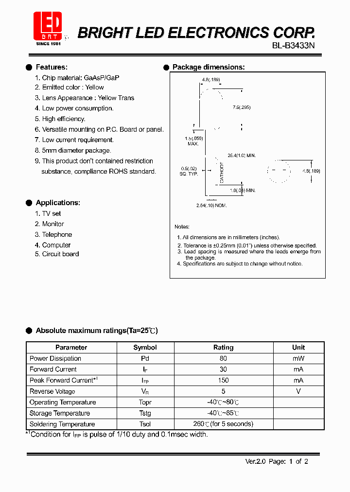 BL-B3433N_4787912.PDF Datasheet