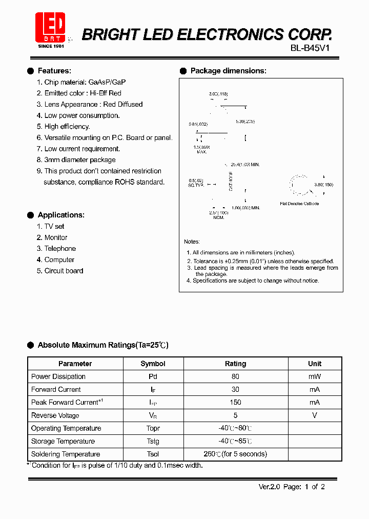 BL-B45V1_4452063.PDF Datasheet