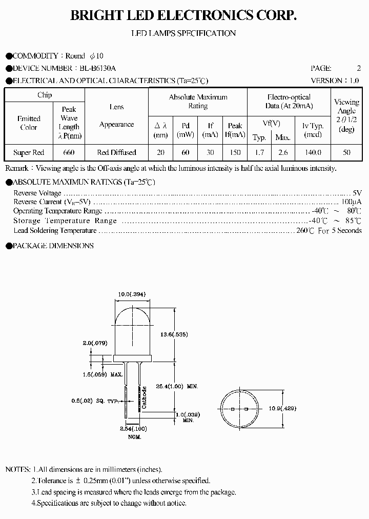 BL-B6130A_4176855.PDF Datasheet