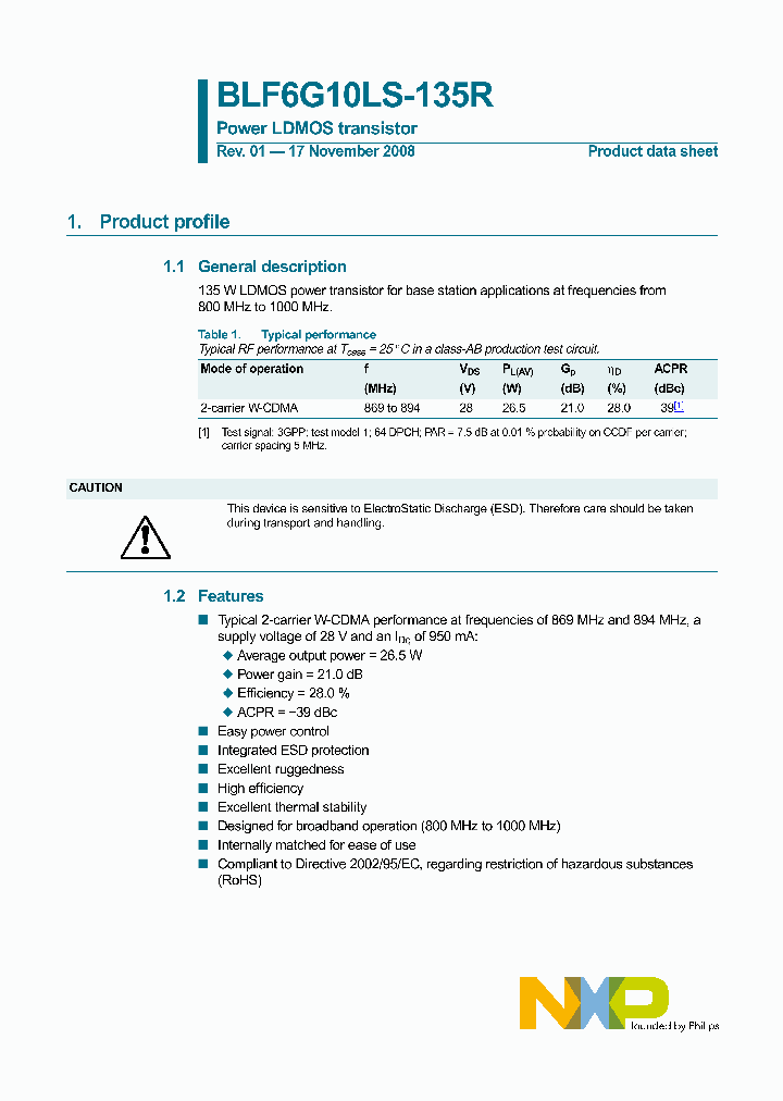 BLF6G10LS-135R_4648501.PDF Datasheet