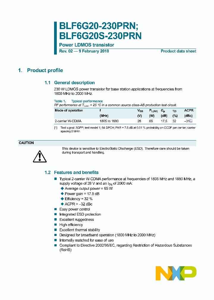 BLF6G20-230PRN10_4770106.PDF Datasheet