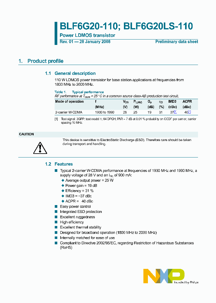 BLF6G20LS-110_4223445.PDF Datasheet