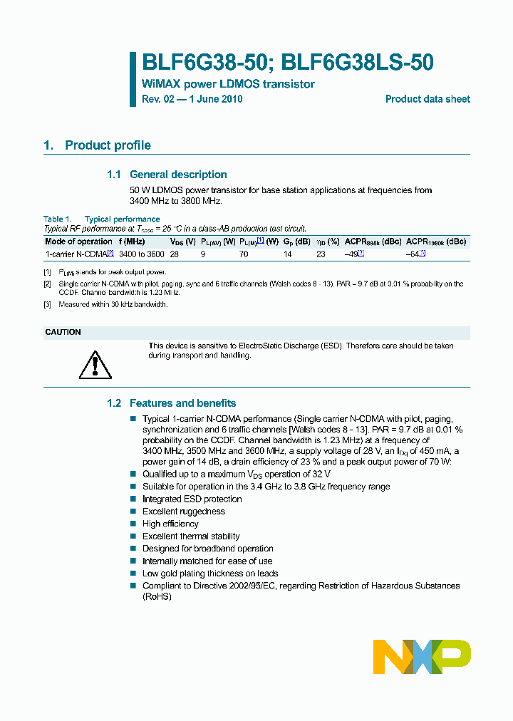 BLF6G38-5010_4882350.PDF Datasheet
