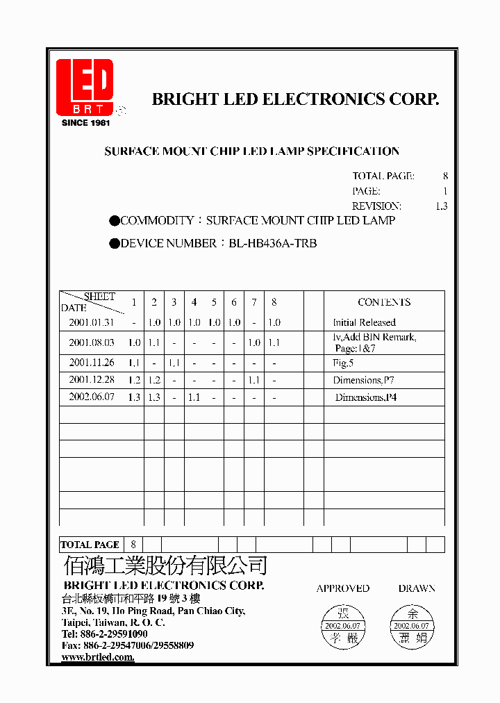 BL-HB436A-TRB_4515800.PDF Datasheet