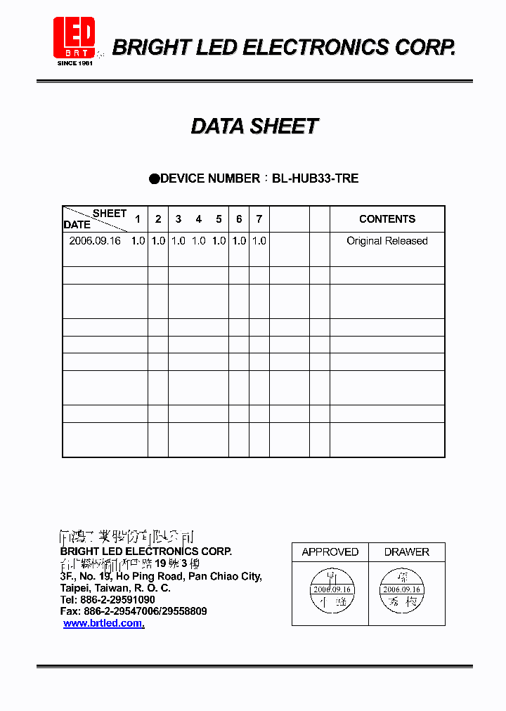 BL-HUB33-TRE_4584791.PDF Datasheet