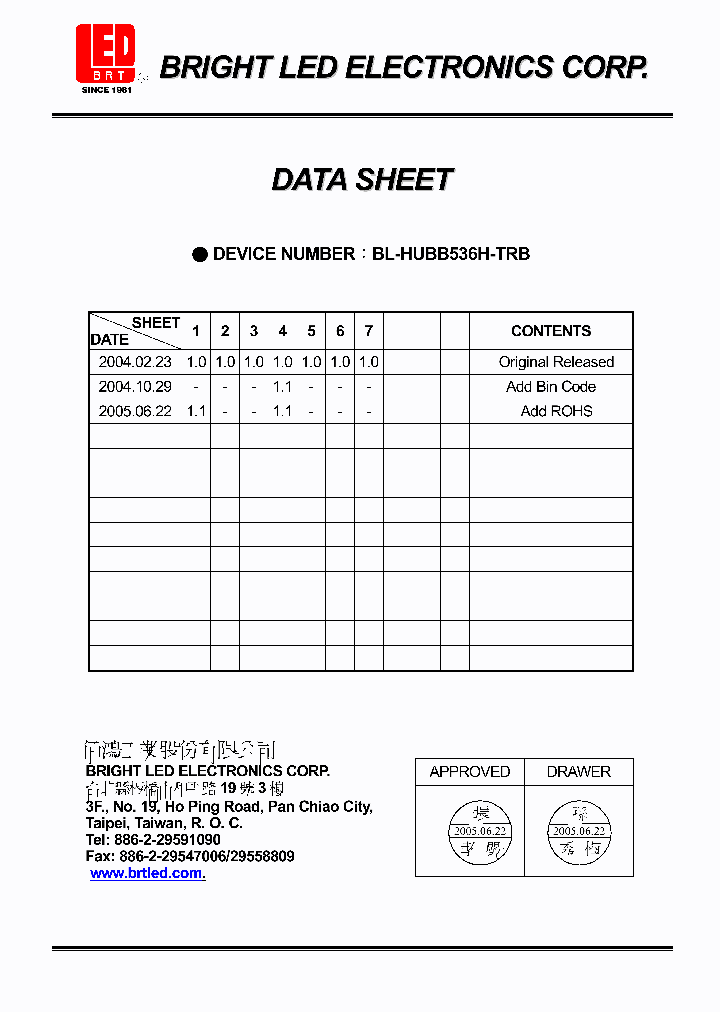 BL-HUBB536H-TRB_4714060.PDF Datasheet