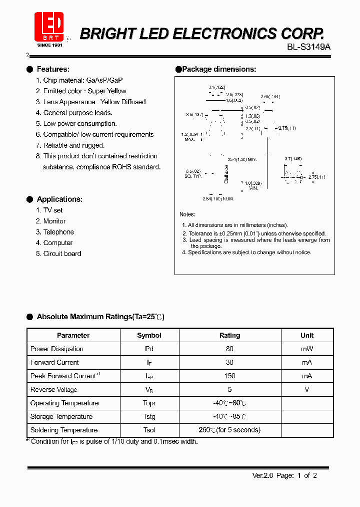 BL-S3149A_4221127.PDF Datasheet
