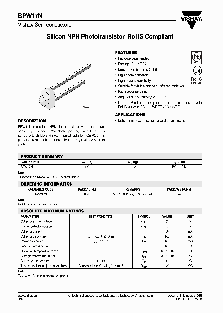 BPW17N08_4282814.PDF Datasheet