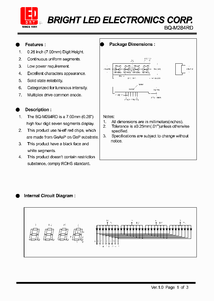 BQ-M284RD_4242170.PDF Datasheet