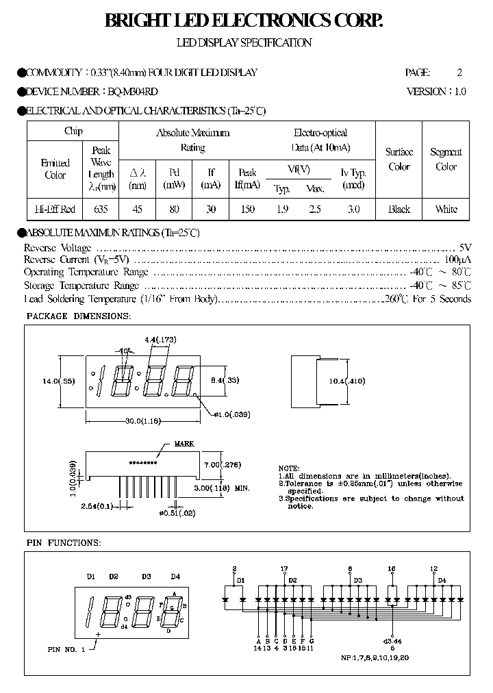 BQ-M304RD_4242171.PDF Datasheet