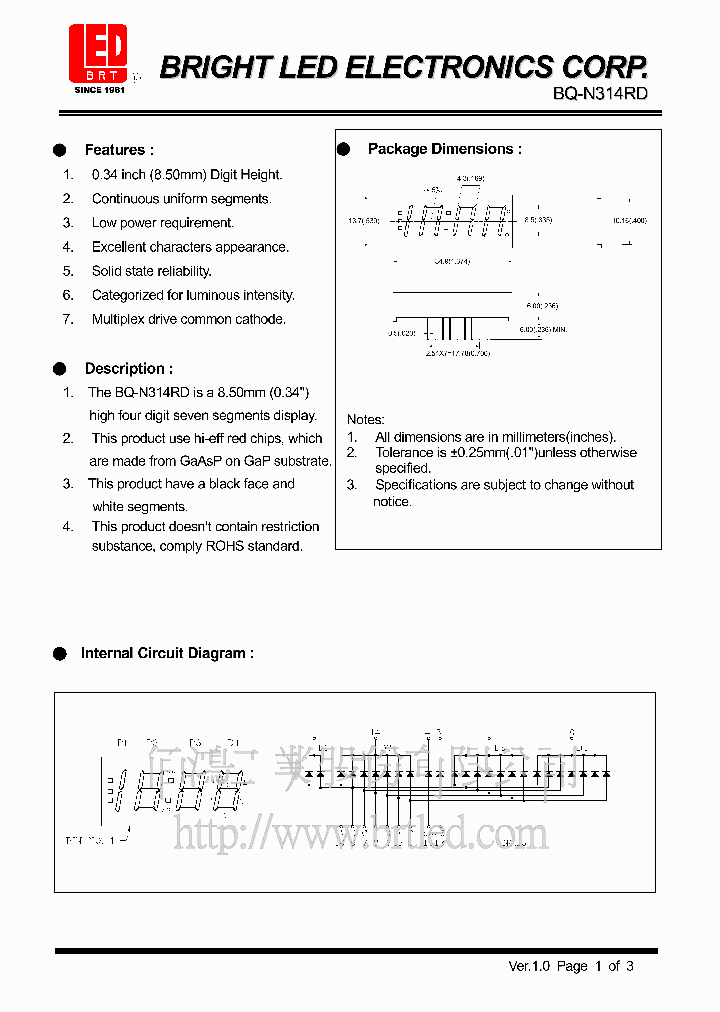 BQ-N314RD_4471337.PDF Datasheet