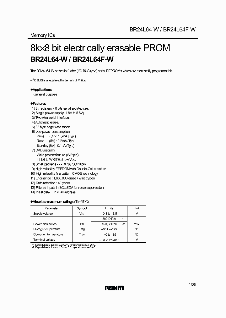 BR24L64F-W_4310829.PDF Datasheet