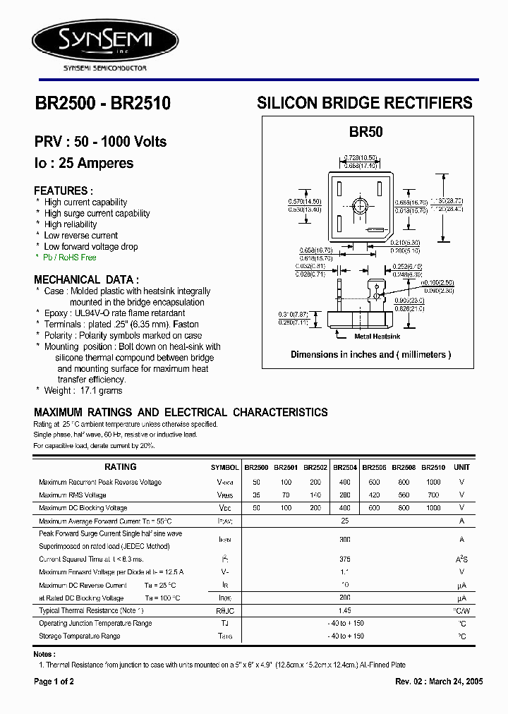 BR2508_4771872.PDF Datasheet