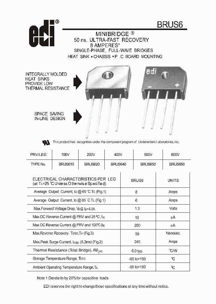 BRUS610_4611944.PDF Datasheet