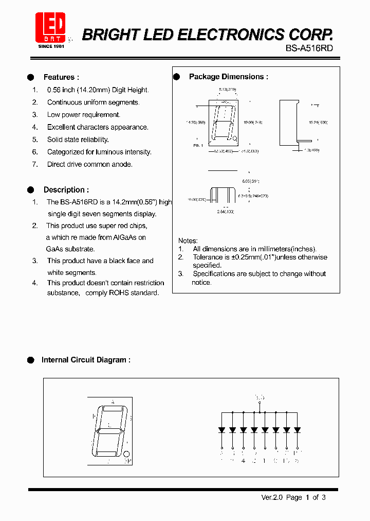 BS-A516RD_4424652.PDF Datasheet