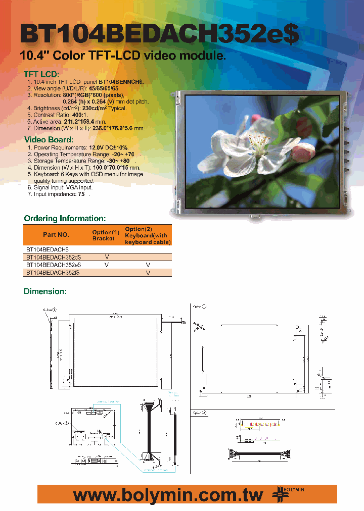 BT104BEDACH352D_4598465.PDF Datasheet