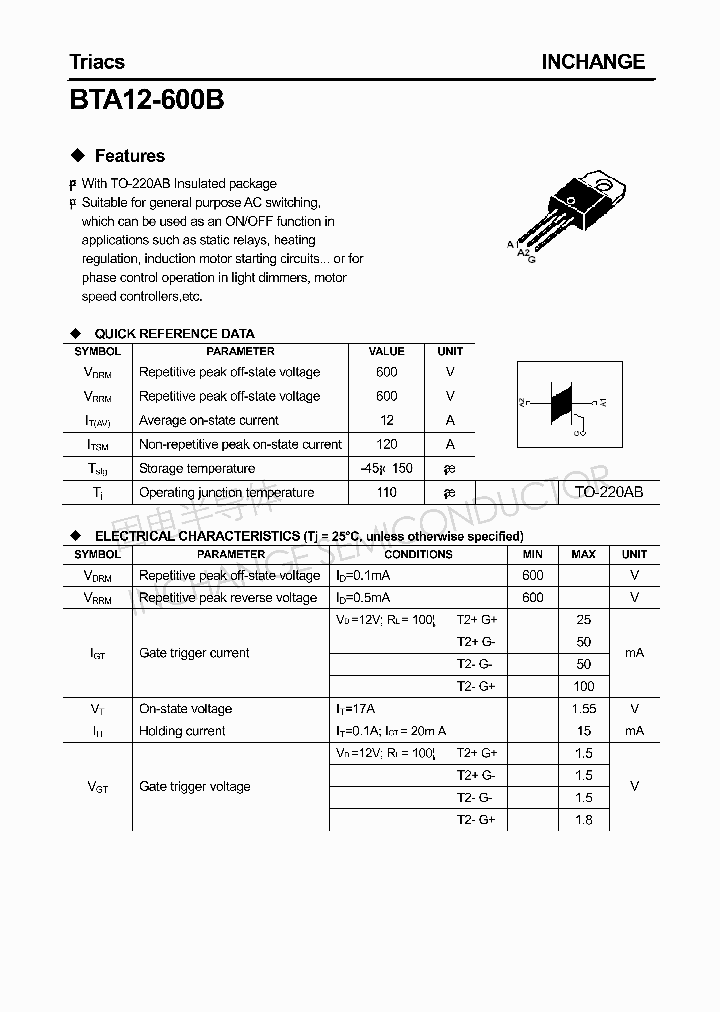 BTA12-600B_4362628.PDF Datasheet