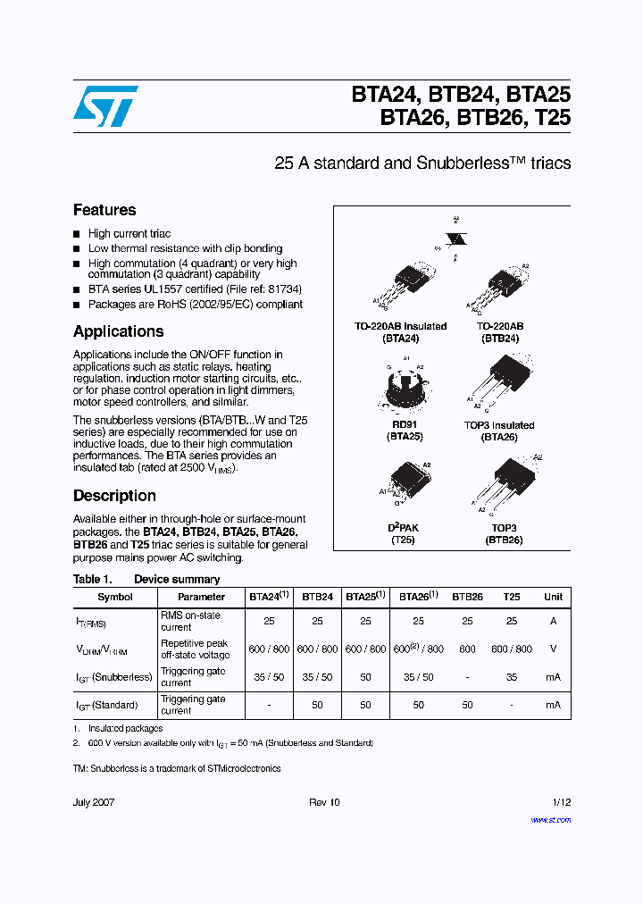 BTA24-800CWRG_4571726.PDF Datasheet