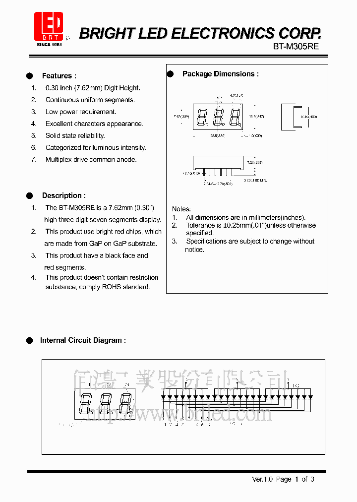 BT-M305RE_4847100.PDF Datasheet