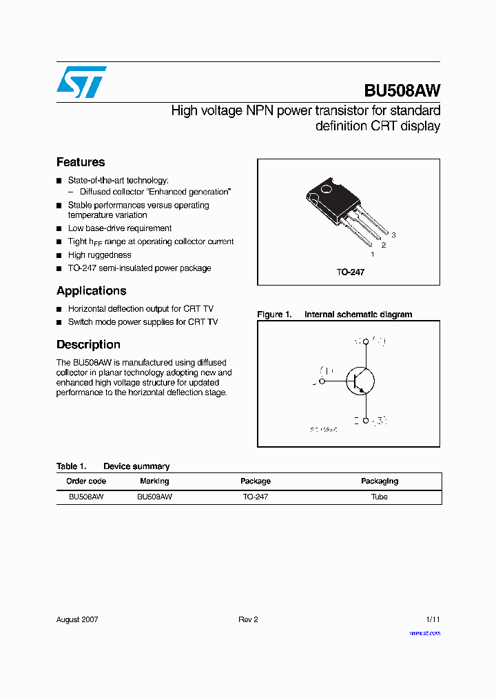 BU508AW_4396899.PDF Datasheet