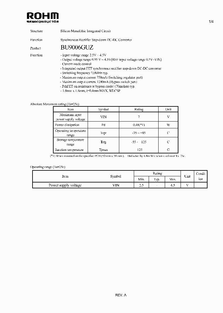 BU9006GUZ_4774418.PDF Datasheet