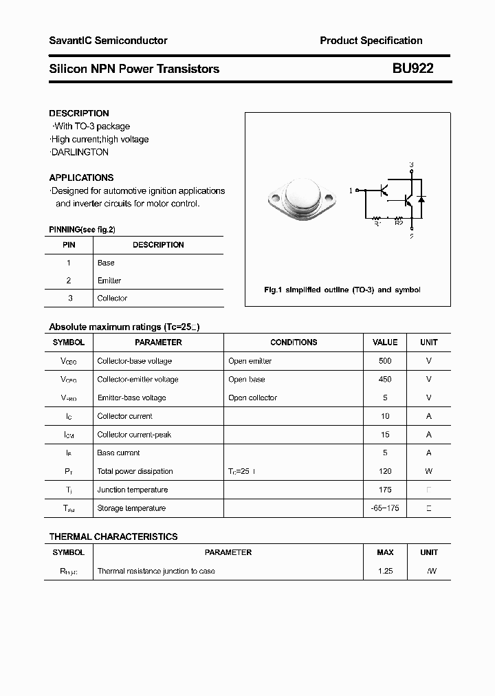 BU922_4436525.PDF Datasheet