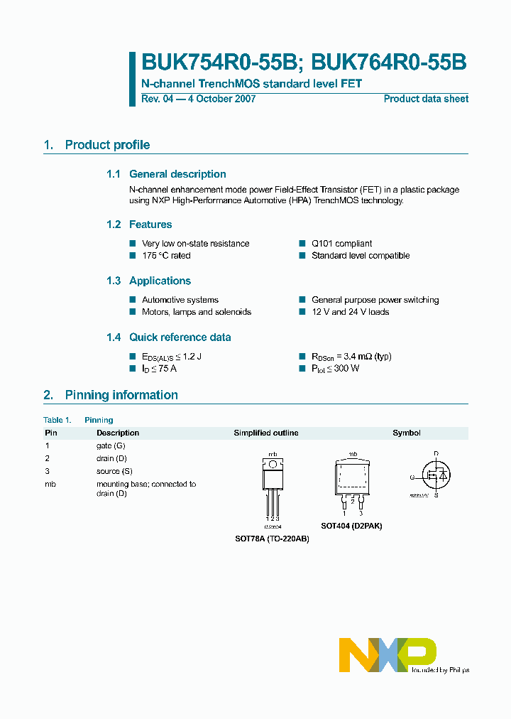 BUK754R0-55B_4194321.PDF Datasheet