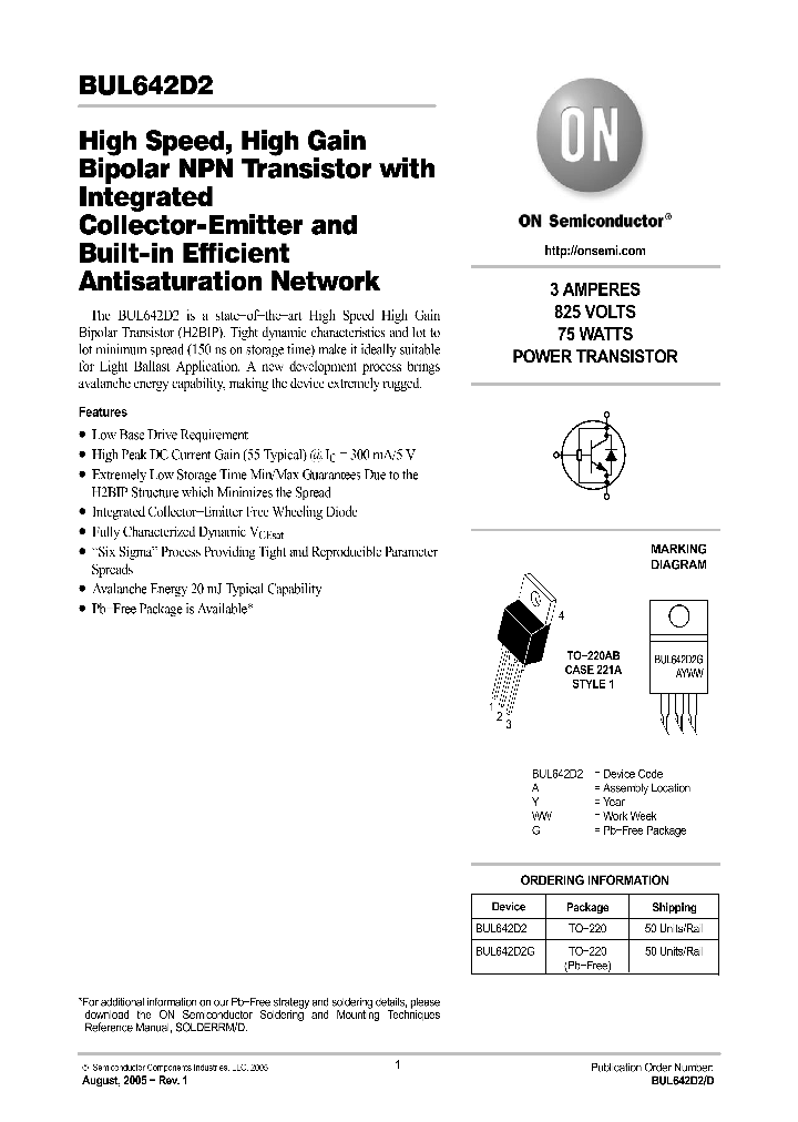 BUL642D2_4605842.PDF Datasheet